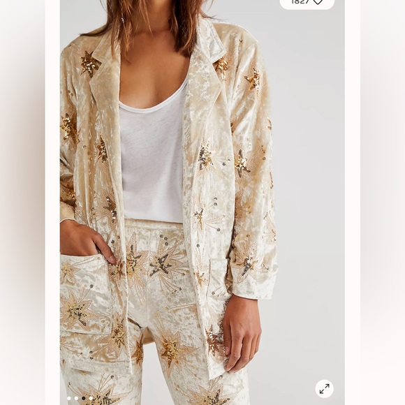 NWOT Free People x Lenni Chromatic Blazer Suit - Picture 3 of 9